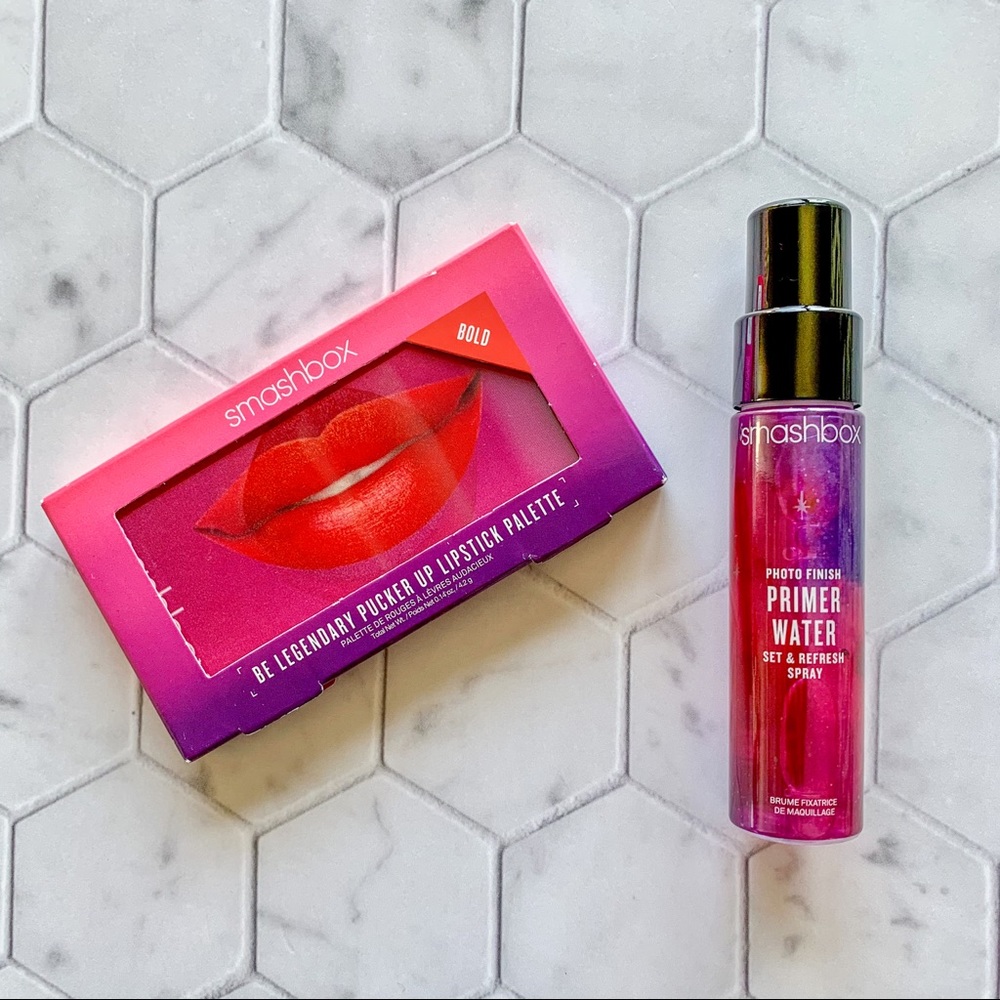 Smashbox Legendary Lip Palette + Primer Water duo